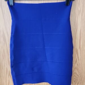 BCBGMaxAzria Vibrant Blue Pencil Skirt